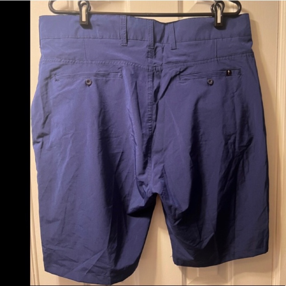 SOLD TRUNKS Blue Casual Shorts - Picture 3 of 5